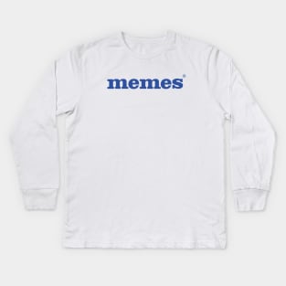 memes Kids Long Sleeve T-Shirt